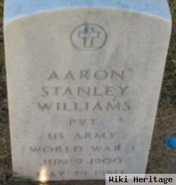 Pvt Aaron Stanley Williams