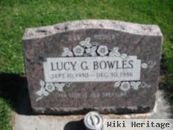 Lucy G. Bowles