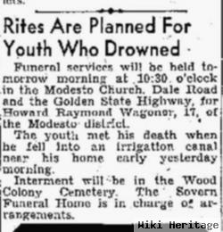 Howard Raymond Wagoner