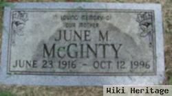 June Marie Carver Mcginty