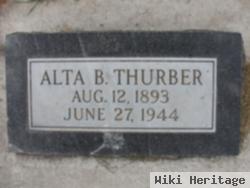 Alta Benedicta Thurber