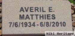 Averil E. Matthies