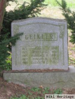 Elizabeth E Geikler