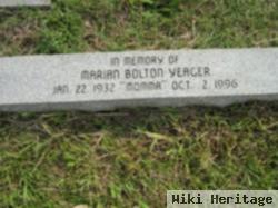 Marian Bolton Yeager