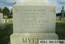 Alverta Matilda Mehring Myers