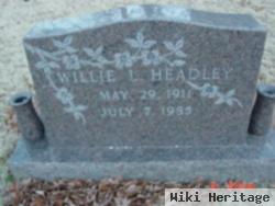 Willie L Headley