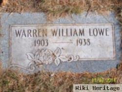 Warren William Lowe