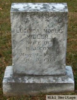 Lucinda Belle Noble Miller Cox