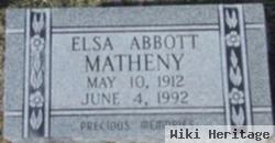 Elsa Abbott Matheny