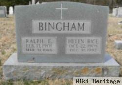 Helen Rice Bingham