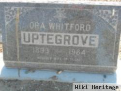 Ora Whitford Uptegrove