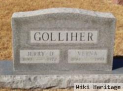 Minnie Alverna "verna" Geisinger Golliher