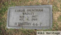 Cordie Trentham Wadley