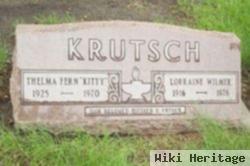 Thelma Fern "kitty" Thoming Krutsch