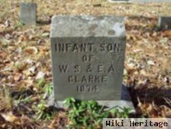 Infant Son Clarke