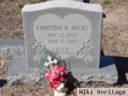 Christine B Helms