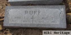 John F Ruff