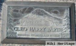 Cleo Harry Barth