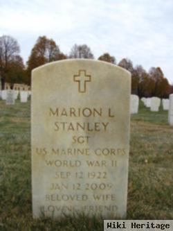 Sgt Marion L Stanley