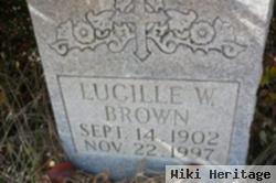 Lucille W Brown