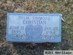 Delia Simmons Christian