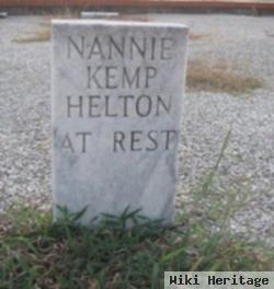 Nannie Kemp Helton