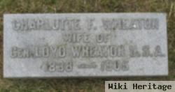 Charlotte F. Wheaton