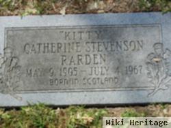 Catherine Stevenson Rarden