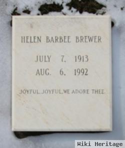 Helen Wilkins Barbee Brewer