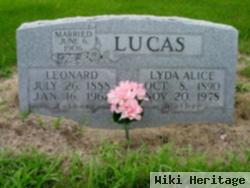 Lyda Alice Kenoyer Lucas