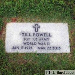 Tillman A. "till" Powell