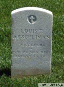 Pfc Louis T. Aeschliman