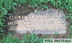 Florence L Larson Storck