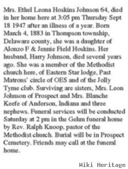 Ethel Leona Hoskins Johnson