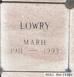 Marie Lowry