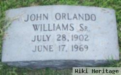 John O Williams, Sr