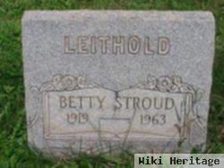 Betty Stroud Leithold