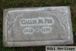 Callie Mae Hibdon Fee