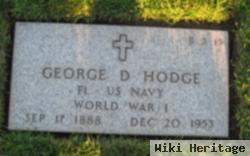 George D Hodge