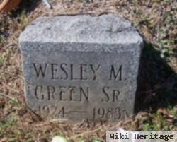 Wesley M Green, Sr.