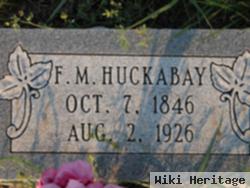 Frances Marion "frank" Huckabay