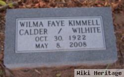 Wilma Faye Kimmell Calder Wilhite