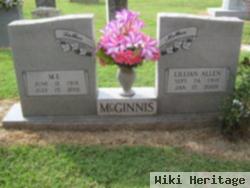 Lillian Inez Allen Mcginnis