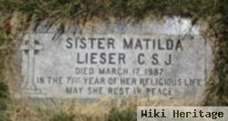 Sr Matilda Lieser