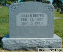 Julia Bell Crouch Brown