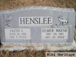 Faith L Henslee