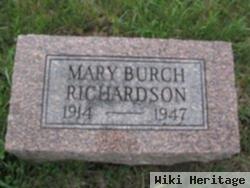 Mary Burch Richardson