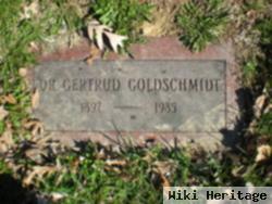 Dr Gertrud Sophie Herzfeld Goldschmidt