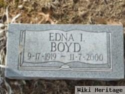 Edna I Boyd