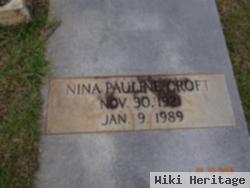 Nina Pauline Croft